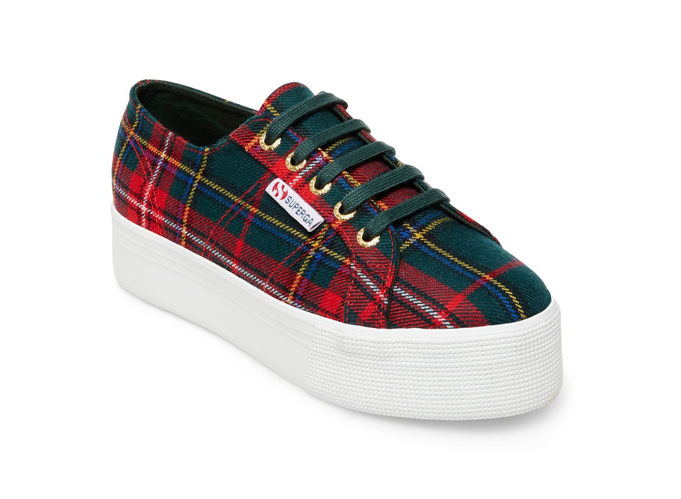 Superga Plataforma Mujer Multicolor - 2790 Tartanw - 964587WKP
